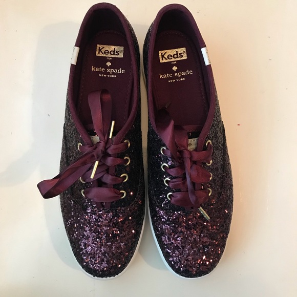 kate spade keds purple